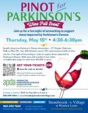 "Pinot for Parkinson's" 