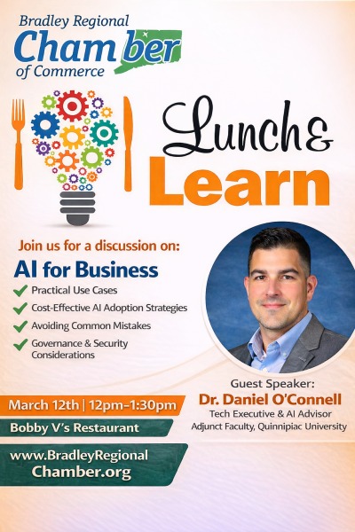 Lunch & Learn- AI for Business: Practical, Safe, and Cost-Effective Adoption